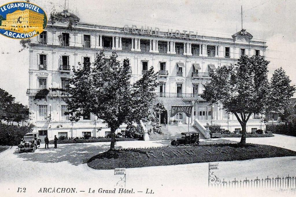 Grand Hotel - Magnifique Appartement Bord De Plage Centrale Arcachon Eksteriør billede